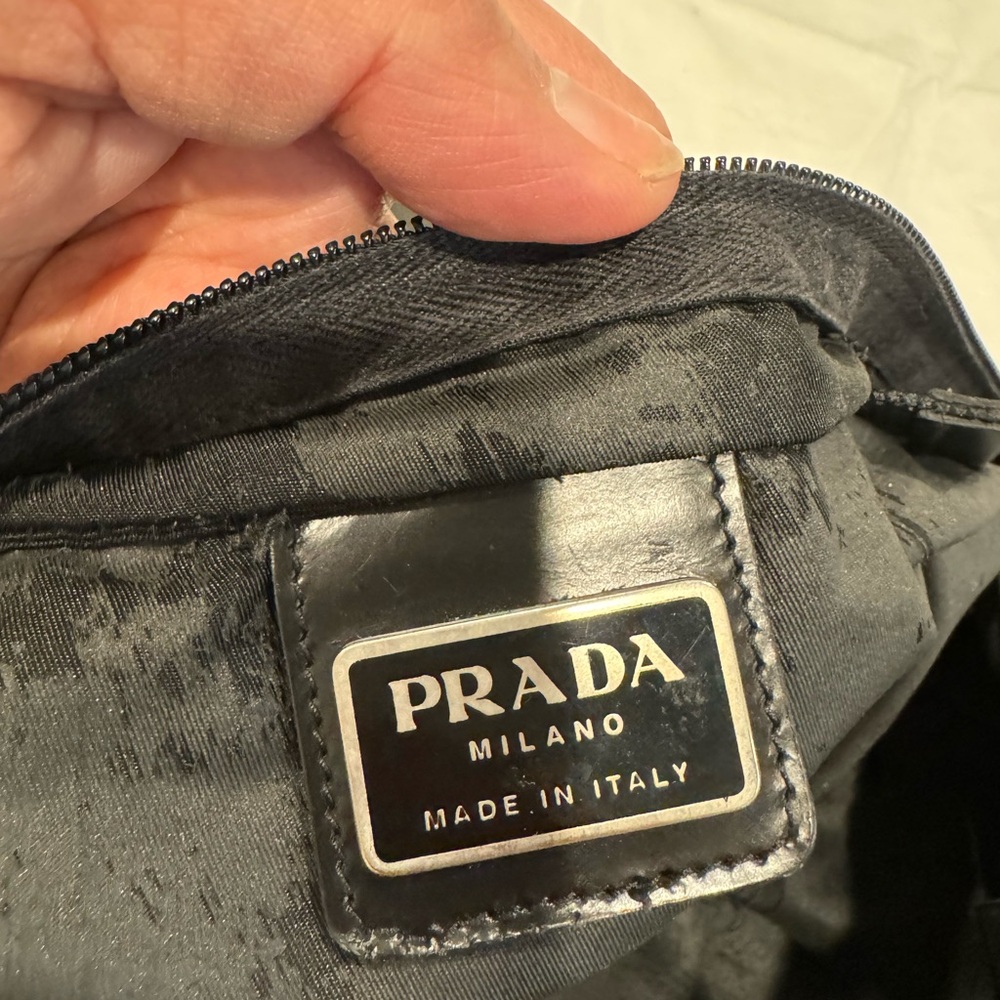 Prada Black Nylon Shoulder Tote - Picture 14 of 14